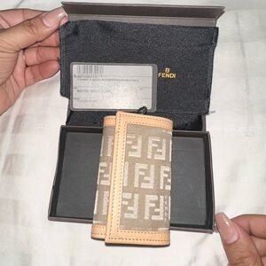 Authentic Fendi key holder